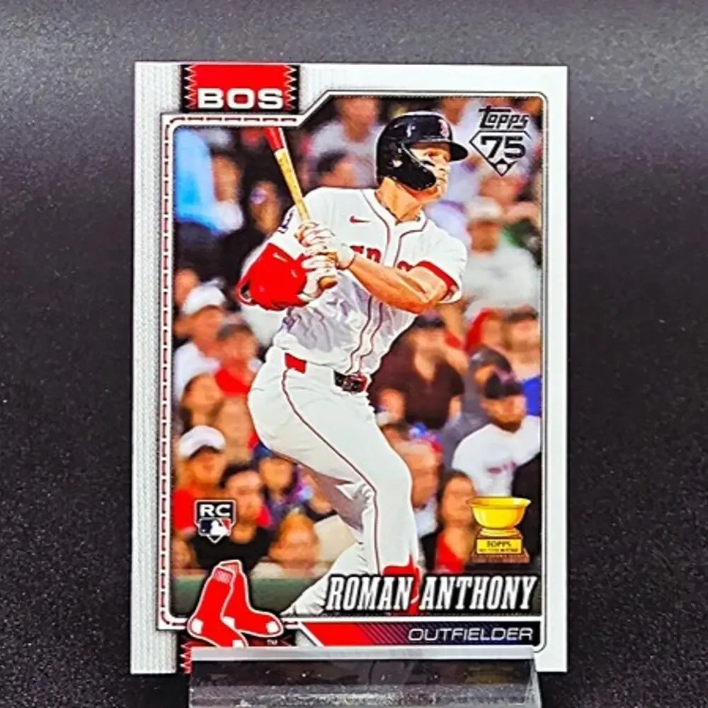 Roman Anthony Select Premier Topps RC Boston Red Sox Top Prospect - Picture 4 of 5